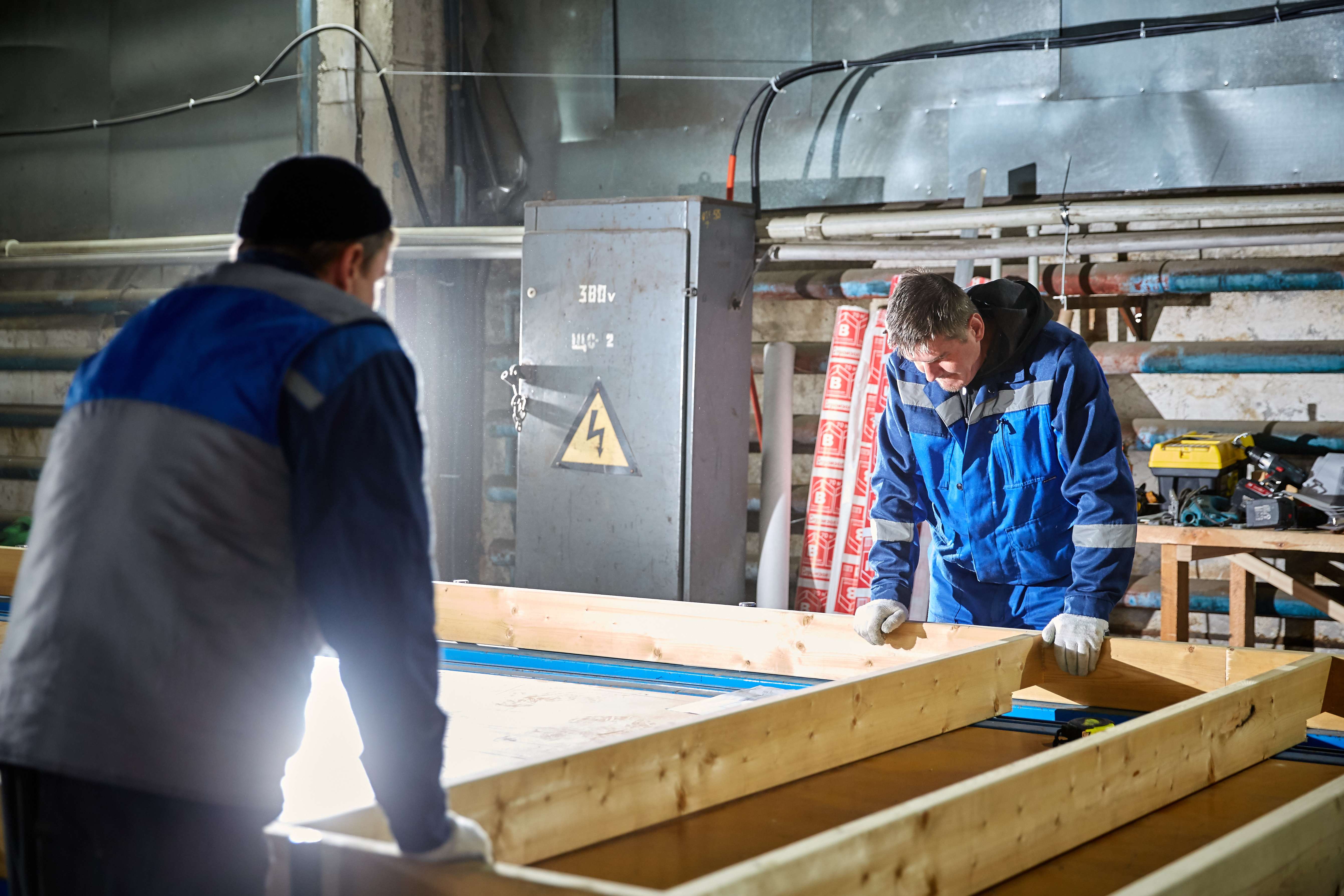 «Линна» запустила новую для региона технологию производства деревянных домов 